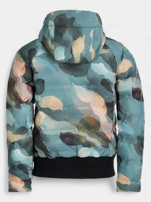 Fundango Zina Padded Jacket női steppelt síkabát zöld színben 12