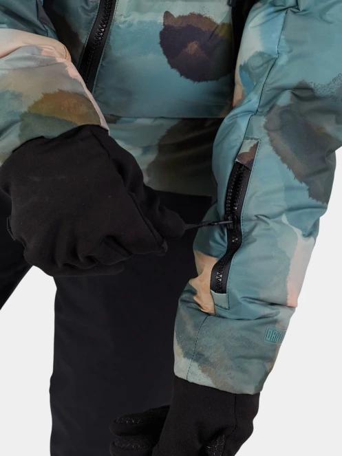 Fundango Zina Padded Jacket női steppelt síkabát zöld színben 9