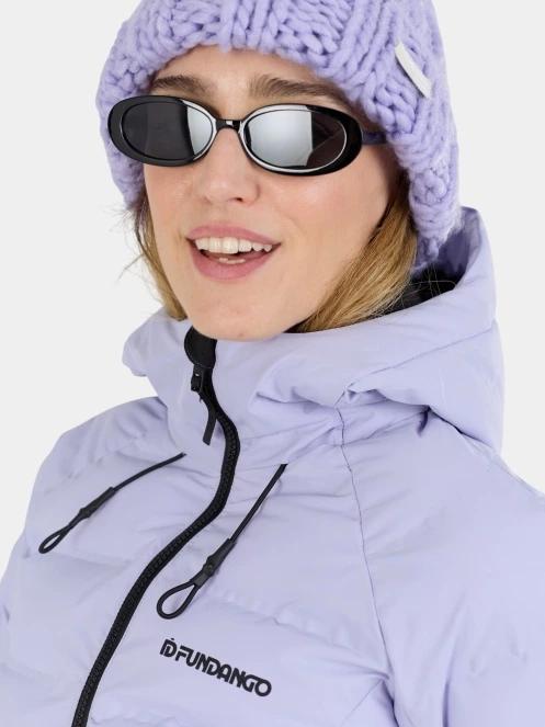 Fundango Zina Padded Jacket női steppelt síkabát lila színben 9
