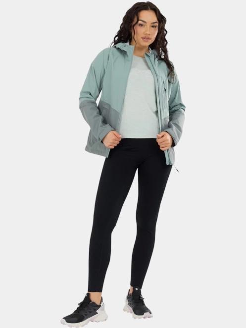 Fundango Piora II Waterproof Jacket női esőkabát zöld színben 5