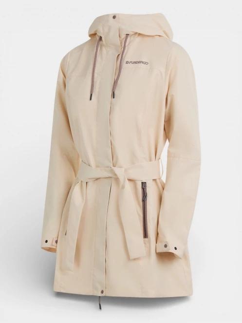 Fundango Regina III Waterproof Trench Jacket női esőkabát homok színben 9