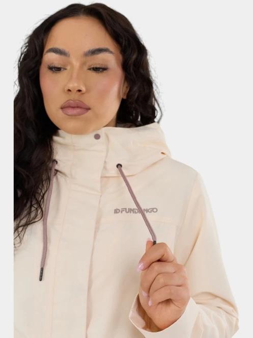 Fundango Regina III Waterproof Trench Jacket női esőkabát homok színben 5