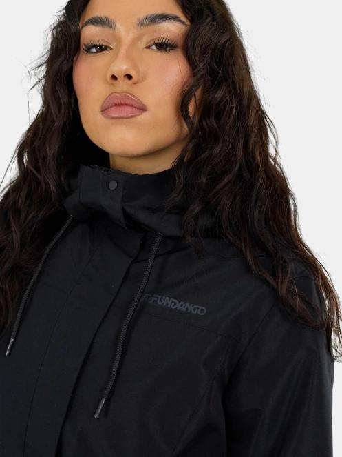Fundango Regina III Waterproof Trench Jacket női esőkabát fekete színben 10