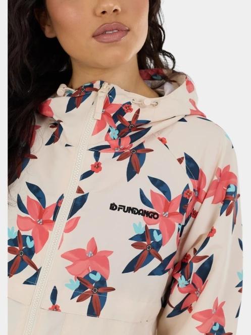 Fundango Cecil Windbreaker Jacket női széldzseki homok színben 7