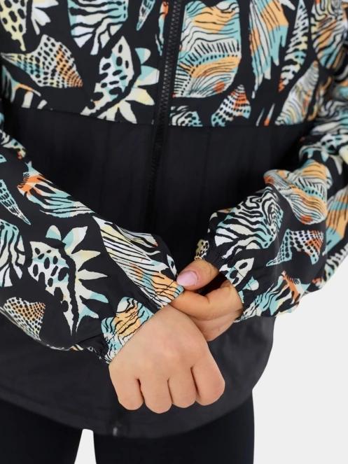 Fundango Cecil Windbreaker Jacket női széldzseki fekete színben 7