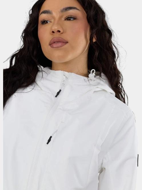 Fundango Yuma Raincoat női esőkabát fehér színben 5