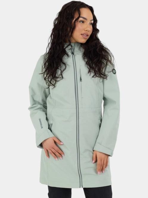 Fundango Yuma Raincoat női esőkabát zöld színben 2