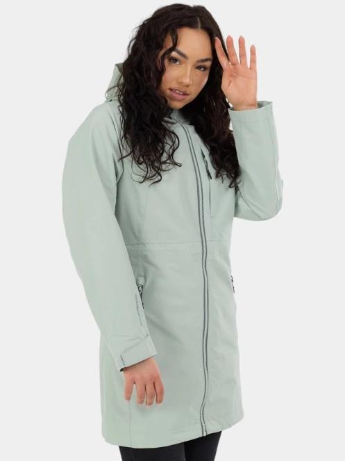 Fundango Yuma Raincoat női esőkabát zöld színben 5