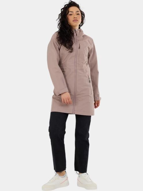 Fundango Yuma Raincoat női esőkabát lila színben 4