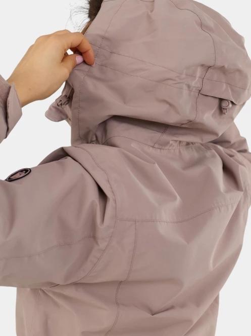 Fundango Yuma Raincoat női esőkabát lila színben 7