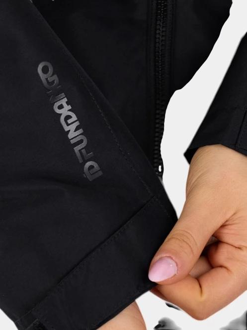 Fundango Yuma Raincoat női esőkabát fekete színben 7