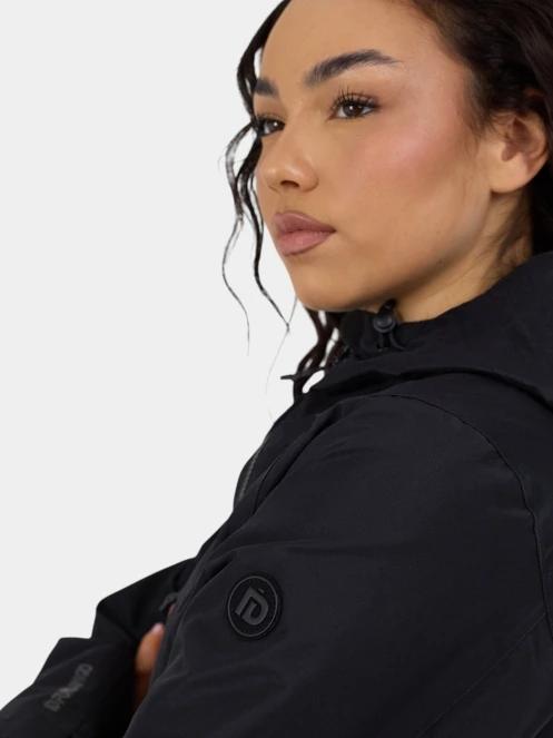 Fundango Yuma Raincoat női esőkabát fekete színben 9