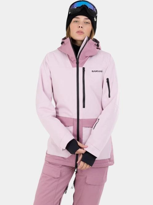 Fundango Poplar II ECO Jacket női síkabát rózsaszín színben 2