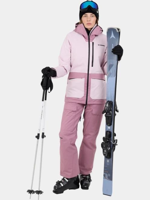 Fundango Poplar II ECO Jacket női síkabát rózsaszín színben 4