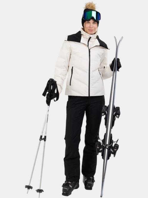 Fundango Moira Padded Jacket női steppelt síkabát homok színben 4