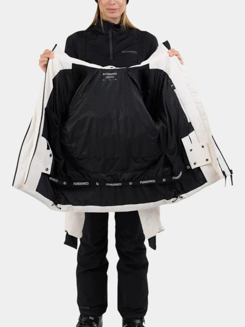 Fundango Moira Padded Jacket női steppelt síkabát homok színben 5