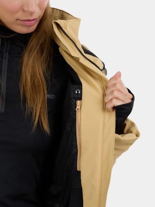 Fundango Moira Padded Jacket női steppelt síkabát homok színben 7