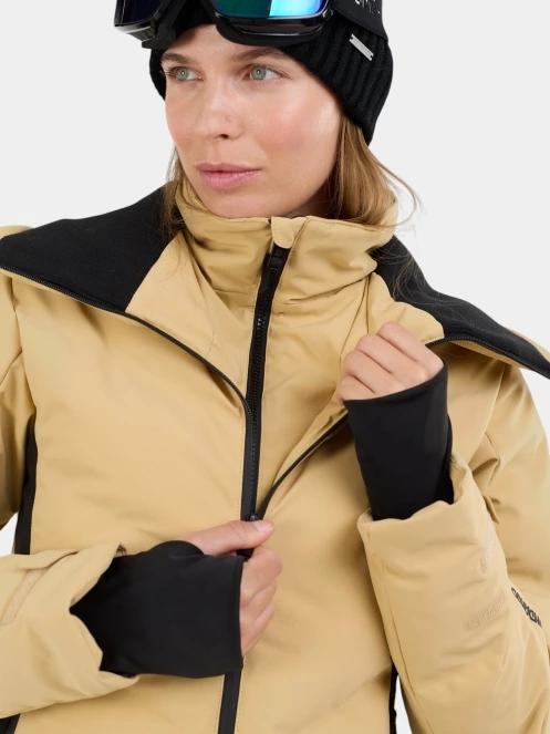 Fundango Moira Padded Jacket női steppelt síkabát homok színben 8