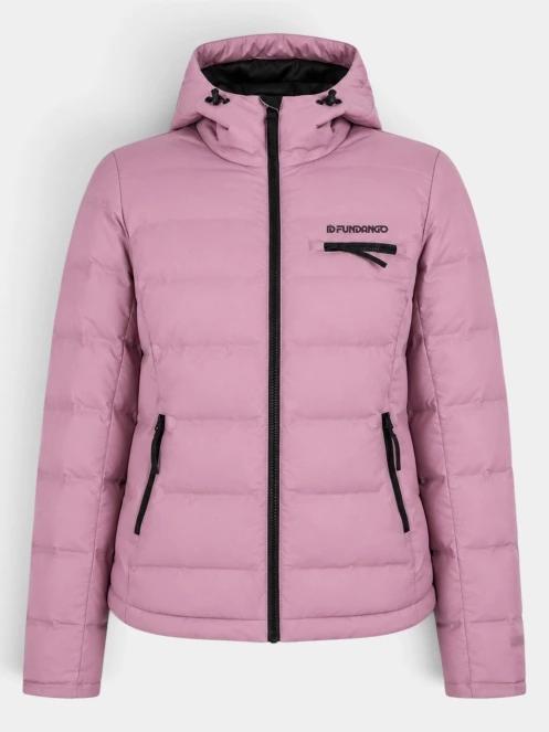 Fundango Rodney Padded Jacket női steppelt síkabát rózsaszín színben 10