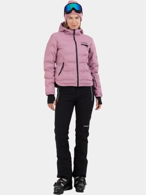 Fundango Rodney Padded Jacket női steppelt síkabát rózsaszín színben 5