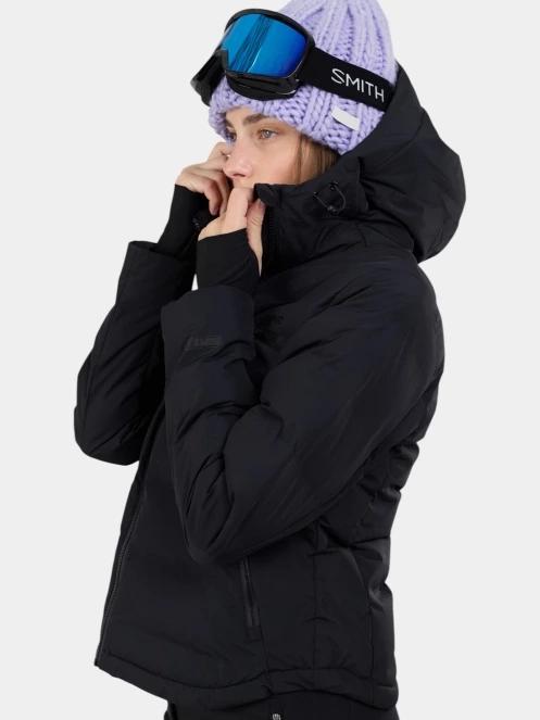 Fundango Rodney Padded Jacket női steppelt síkabát fekete színben 7