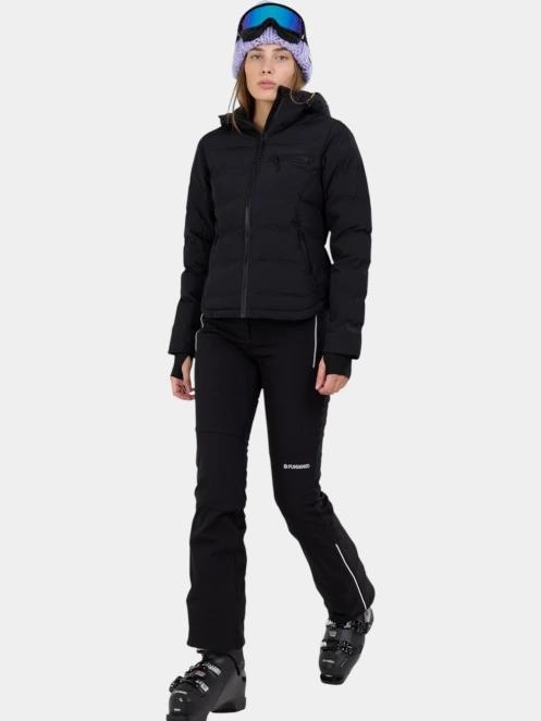 Fundango Rodney Padded Jacket női steppelt síkabát fekete színben 8