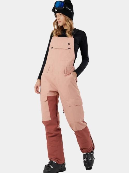 Fundango Sakura ECO Bib Pants női sínadrág rózsaszín színben 5