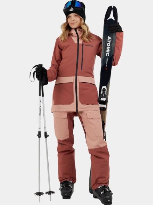 Fundango Sakura ECO Bib Pants női sínadrág rózsaszín színben 6