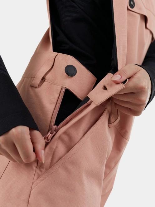 Fundango Sakura ECO Bib Pants női sínadrág rózsaszín színben 11