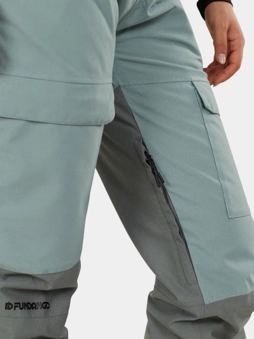 Fundango Sakura ECO Bib Pants női síoverál zöld színben 7