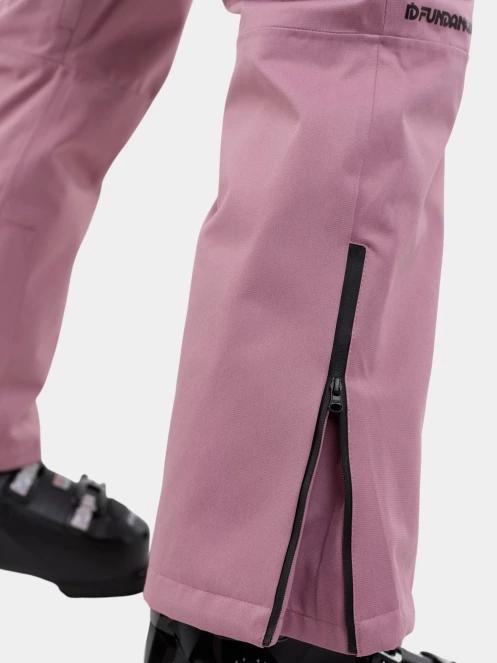 Fundango Sakura ECO Bib Pants női sínadrág rózsaszín színben 7