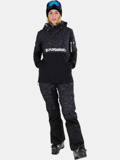 Fundango Sakura ECO Bib Pants női sínadrág szürke színben 4