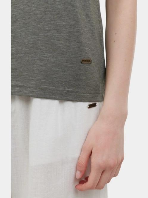 Fundango Amira T-shirt női rövid ujjú póló oliva színben 6