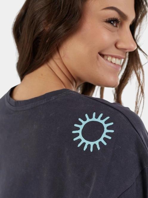 Fundango Sunshine Surf-T női rövid ujjú póló fekete színben 7