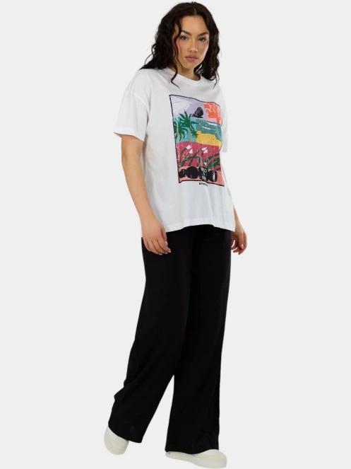 Fundango Sunshine II Surf-T női rövid ujjú póló fehér színben 4