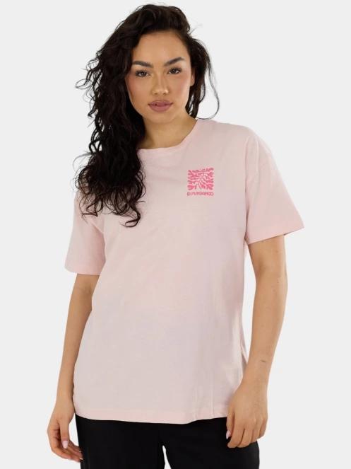 Fundango Sunshine II Surf-T női rövid ujjú póló rózsaszín színben 2