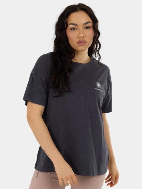 Fundango Sunshine II Surf-T női rövid ujjú póló fekete színben 2