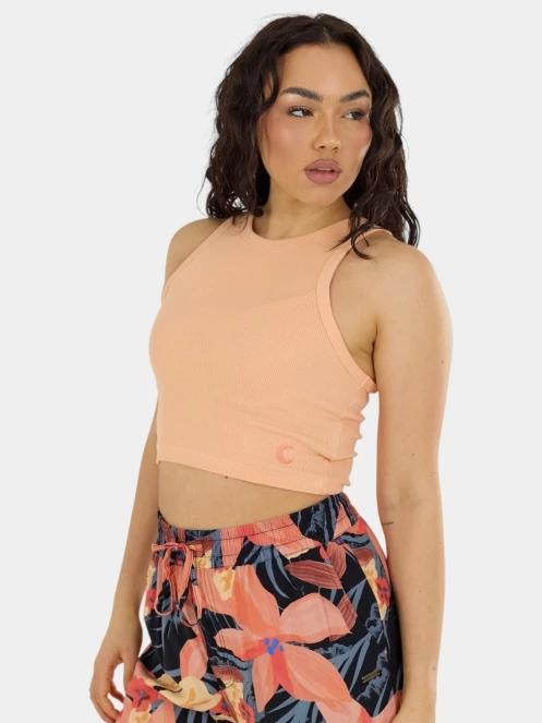 Fundango Naya Cropped Tank-T női tank top narancssárga színben 6