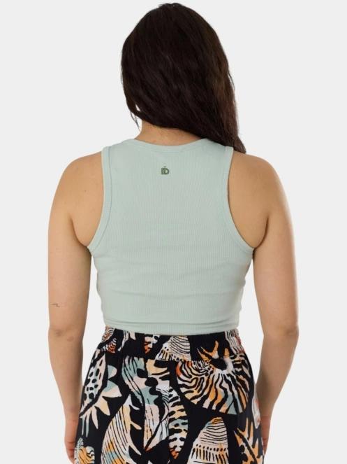 Fundango Naya Cropped Tank-T női tank top zöld színben 3
