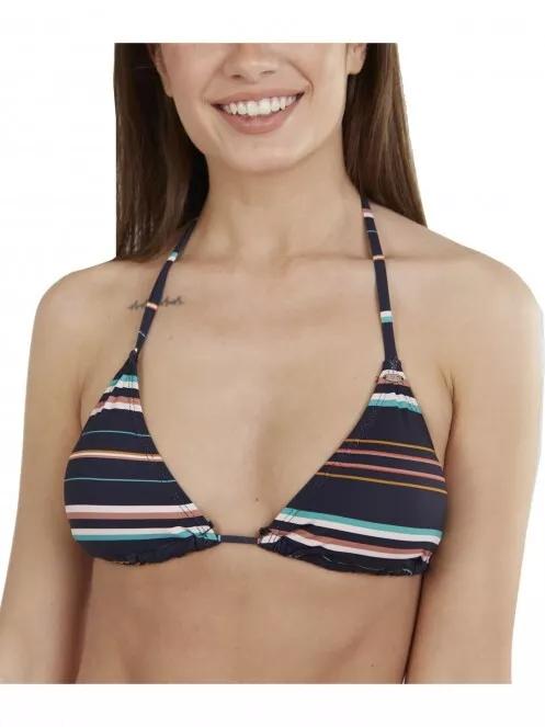 Fundango Innisfil Triangle Top női bikini felső sötétkék színben 2