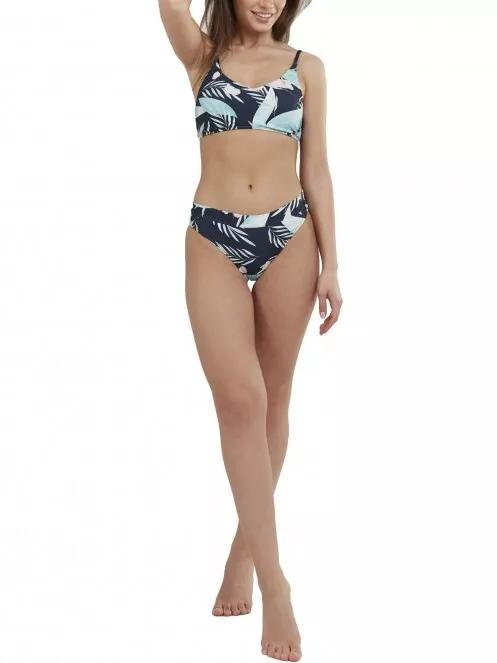 Fundango Moana Classic Top női bikini felső világoskék színben 5