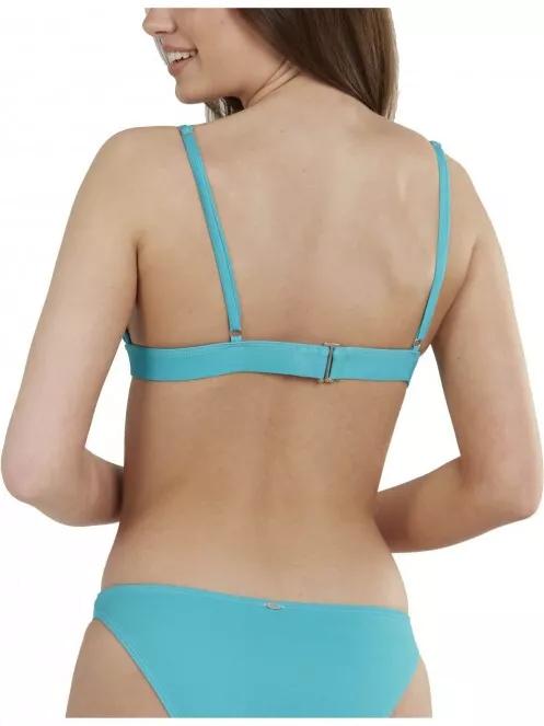 Fundango Moana Bralette Top női bikini felső zöld színben 3