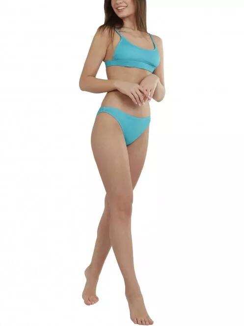 Fundango Moana Bralette Top női bikini felső zöld színben 5