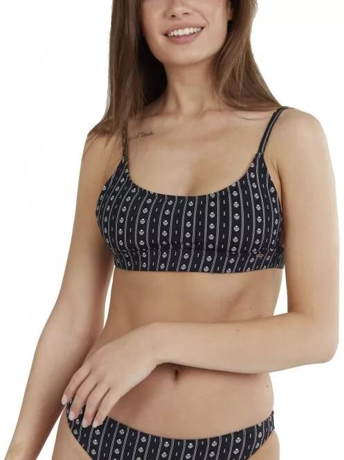 Fundango Moana Bralette Top női bikini felső fekete színben 2