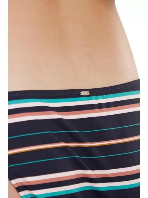 Fundango Innisfil Tie-side Bottoms női bikini alsó sötétkék színben 4