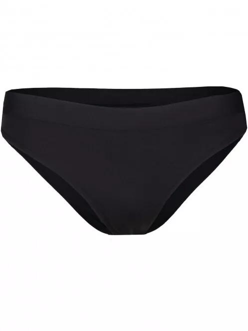 Fundango Sahara Mid Waist Full Bottoms női bikini alsó fekete színben 2