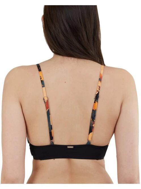 Fundango Sahara V-neck Cami Top női bikini felső multikolor színben 3
