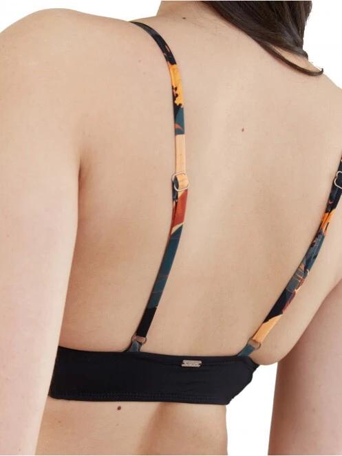 Fundango Sahara V-neck Cami Top női bikini felső multikolor színben 6