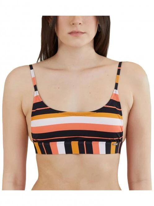 Fundango Moana Bralette Top női bikini felső fekete színben 2