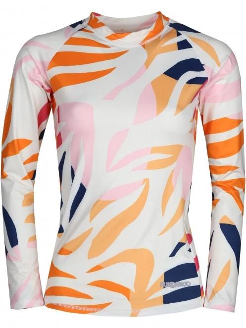 Fundango Joyce Long Sleeve Rashguard női hosszú ujjú lycra fehér színben 6
